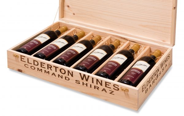 Command Shiraz boxed vertical set of 6 wines