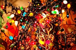 Christmas Lights Tangled
