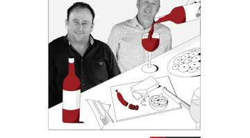 Allister Ashmead and Cameron Ashmead on Barossa wine podcast 'it's just us' cover